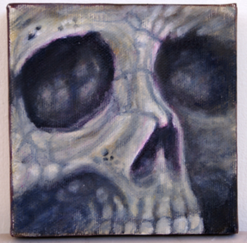 Jeff Johnson - Skull in Oils